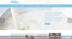 Desktop Screenshot of lactalis.fr